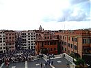 Piazza di Spagna with Fontana della Barcaccia, Rome.