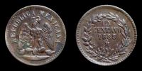 Mexico, 1888 AD., 2nd Republic, Mexico City mint, 1 Centavo, KM 391.6.