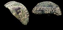 Emerita in Hispania,   25-23 BC., Augustus, issued by legate P. Carisius, Semis, cf. RIC 20 .