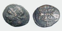 Thurioi in Lucania,   220-240 BC., Ã† 13, SNG Cop. 1509.