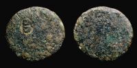 Hispania(?), 50 BC - 50 AD. (?), bronze, cf. RPC I, countermark no. 95.