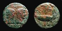 Nemausus in Gallia,  10-14 AD., Augustus, Dupondius, RPC 525.