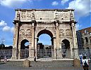 Arch of Constantine, Rome, south front