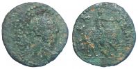 Nikaia in Bithynia, 218-222 AD., Elagabalus, Assarion, Rec. Gen. 564.