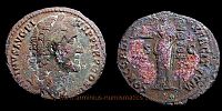 140-144 AD., Antoninus Pius, Rome mint, As, RIC 678 var.