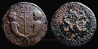  22-23 AD., Tiberius for Drusus Caesar, Rome mint, Sestertius, RIC 42. 