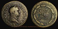  68 AD., Galba, Rome mint, Sestertius, RIC 271.