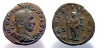 246 AD.. Philippus I. (the Arab), sestertius, mint of Rome, RIC 149a