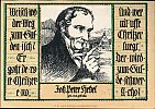 1921 AD., Germany, Weimar Republic, Schopfheim (town), Notgeld, collector series issue, 50 Pfennig, Grabowski/Mehl 1201.1-1/6. 28277 Reverse 