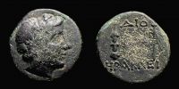 Dionysopolis in Moesia Inferior,   50 BC. - 50 AD., magistrate Herakleides, Ã† 17, unlisted.