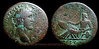 140-144 AD., Antoninus Pius, Rome mint, Sestertius, RIC 642a.