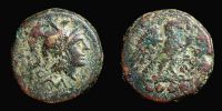 Hyria in Calabria,    217-200 BC., Triens, HNI 788.