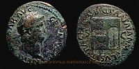  65 AD., Nero, Rome mint, As, RIC 306.