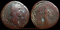 140-144 AD., Antoninus Pius, Rome mint, Sestertius, RIC 640a.