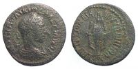 Hypaepa in Lydia, 253-260 AD., Valerian I., magistrate Kondianos, Ã† 28, BMC 59.