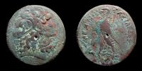 Tyros in Phoenicia,   221-204 BC., Ptolemaios IV Philopator, Ã†-Hemidrachm, Svoronos 1130.