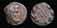 Tegea in Arkadia,    100-70 BC., Achaean League coinage, Hemidrachm, BMC 127-8.