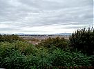 Scenic view of northern Rome on a rainy day in October 2015. View from the Janiculum hill. 