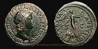 64 AD., Nero, Rome mint, Dupondius, RIC 204.