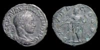 222 AD., Severus Alexander, contemporary imitation, Ã† Denarius, cf. RIC 5.