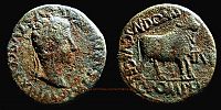 Lepida Celsa in Hispania,   5-3 BC., Augustus, As, RPC 278.