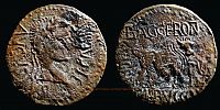 Lepida-Celsa in Hispania,  14-37 AD., Tiberius, As, RPC 279.