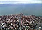 Italy, Portus area, today the site of modern Fiumicino, harbor by the mouth of Tiber and fishing center on the Tyrrhenian Sea coast. 