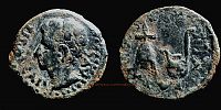 Corduba in Hispania,  19-2 BC., Augustus, Semis, RPC 130.