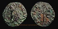  65 AD., Nero, Rome mint, Quadrans, RIC 317.