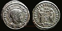 319 AD., Constantinus I, Ticinum mint, Ã†3, RIC 90.