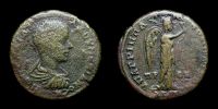 Nikopolis ad Istrum in Moesia Inferior, 218 AD., Diadumenianus Caesar, 4 Assaria, Pick 1801.