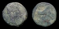 Caesaraugusta in Hispania,   19 BC - 14 AD., Augustus, As, RPC 306.
