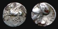 Corinth in Achaea,   345-307 BC., Stater, Ravel 1041.