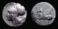 Argos Amphilochikon in Akarnania,     350-270 BC., Stater, cf. Calciati, Pegasi 18.