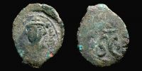  641-647 AD., Constans II, Syracuse mint, Follis, Sear BC 1103. 