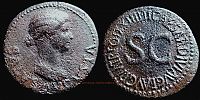  22-23 AD., Tiberius for Livia, Rome mint, Dupondius, RIC 47. 