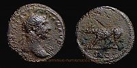 109-117 AD., Trajan, Rome mint, Semis, RIC 694 var.