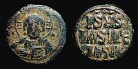 1060 AD., Constantine X Ducas, Constantinopolis mint, Follis, Sear 1855. 