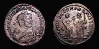 305 AD., Maximianus Herculius, Rome mint, Follis, unlisted, cf. RIC 119b.