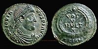 363-364 AD., Jovian, Sirmium mint, Ã†3, RIC 118.