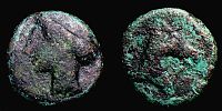   221-218  BC., Carthago Nova in Hispania (?), Ã†22, Villaronga (CNH) 69.45.