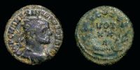 297-298 AD., Maximianus Herculius, Rome mint, radiate Ã† fraction, RIC 76b.