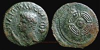 Lucus Augusti in Hispania, Augustus,   ca. 19 BC., As, RPC 3.