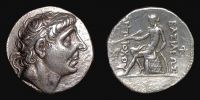 Seleukia ad Tigrim in Mesopotamia, 255-246 BC., Antiochos II, Tetradrachm, Newell ESM 189.