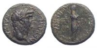 Maeonia in Lydia,  65 AD., Nero, magistrate Ti. Kl. Menekrates, Ã† 18, RPC 3011.