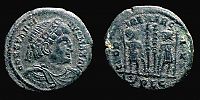 331 AD., Constantinus I, Lugdunum mint, Follis, RIC 253.