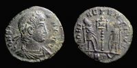 340 AD., Constans, Treveri mint, Follis, RIC 111.