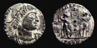 336-337 AD., Constantinus I, Arelate mint, Follis, Ferrando II 530.