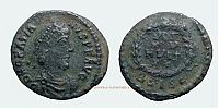 378-383 AD., Gratian, Siscia mint, Ã†4, RIC 31a1-2. 