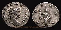 260-261 AD., Gallienus, Rome mint, Antoninianus, GÃ¶bl 366a.